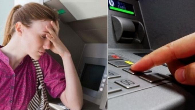 Kako vratiti karticu, ako je bankomat „pojeo” je, i na kraju obješen