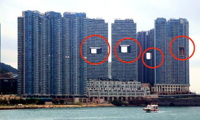„curi” nebodera izgrađena u Hong Kongu.