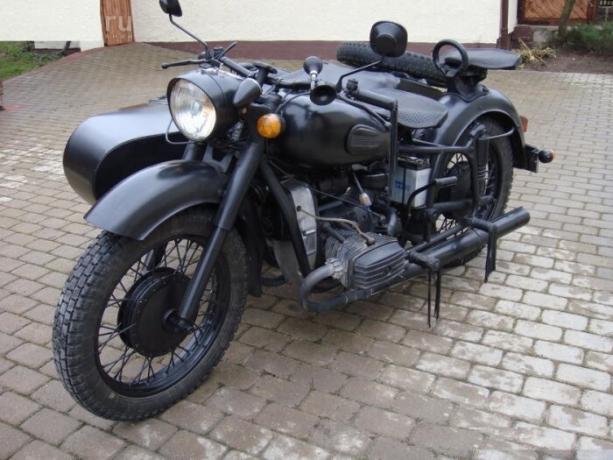 Legendarni motocikl Dnepr.