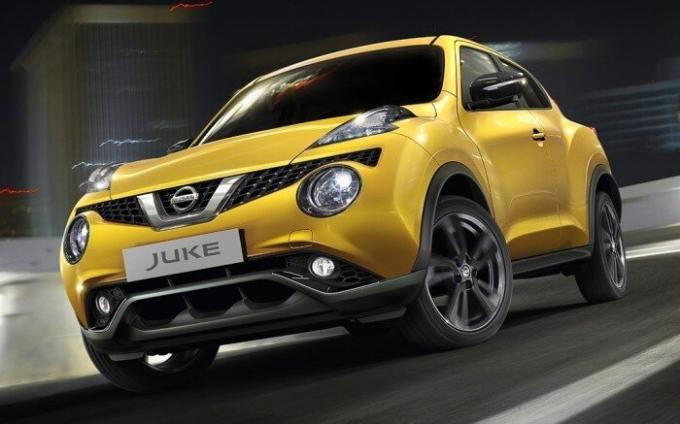 Žuta Nissan Juke 2014. | Foto: cheatsheet.com.
