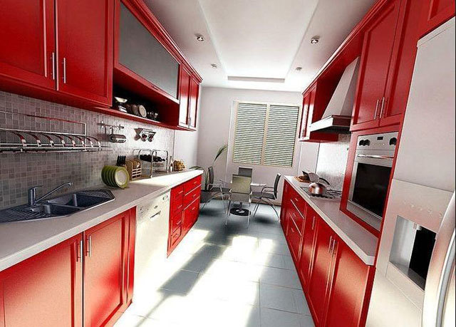 Dizajn uske kuhinje (41 fotografija): video upute za uređenje interijera duge male sobe vlastitim rukama, cijena, fotografija