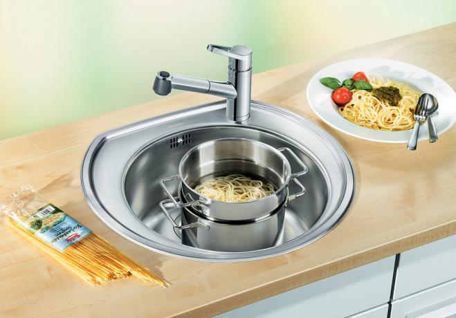 Okrugli sudoper za kuhinju, sudoperi od nehrđajućeg čelika, samostalna instalacija: upute, foto i video priručnici, cijena