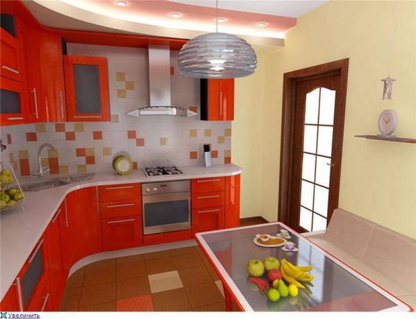 Vješto korištenje zaobljenih površina, svjetla, palete boja i stakla, a vaša mala kuhinja može se pretvoriti u vrlo ugodno i omiljeno mjesto za prijateljska druženja