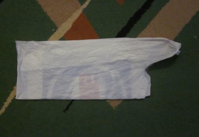 fold vrećicu vodoravno, a zatim okomito. / Foto: vsezdorovo.com