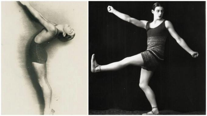 Kupaći kostimi za balet Sergeja Djagiljevim je družina Coco Chanel (1924).