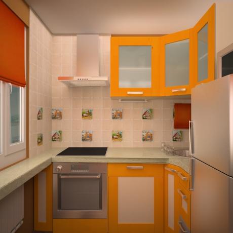 Dizajn kuhinje male veličine (48 fotografija) 6 kvadratnih metara, interijer male kuhinje na 9 kvadrata vlastitim rukama: upute, foto i video lekcije, cijena