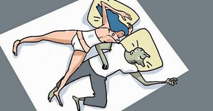 
Držanje za vrijeme spavanja karakterizira odnose unutar parove