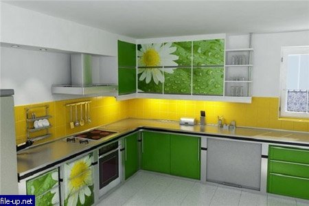 Žuto-zeleni dizajn