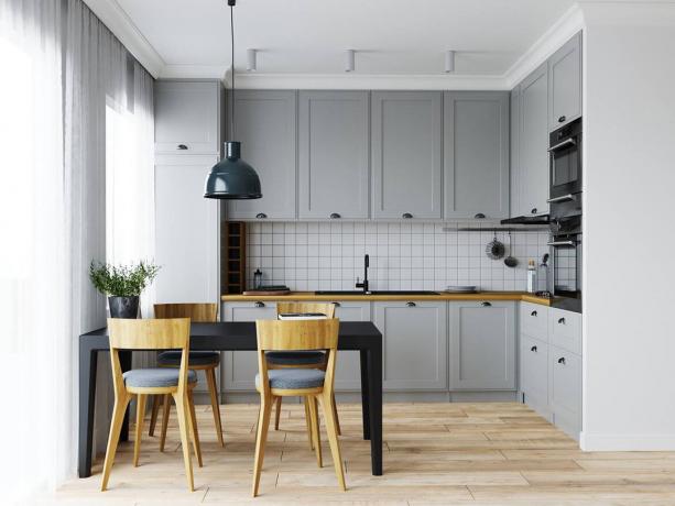 Kako bi udoban i lijep kuhinja: dizajner savjeti 10