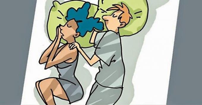 
Držanje za vrijeme spavanja karakterizira odnose unutar parove