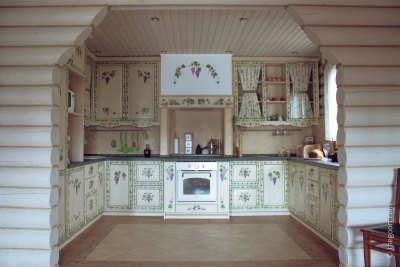 Imitacija ruske pećnice u prostoru za kuhanje