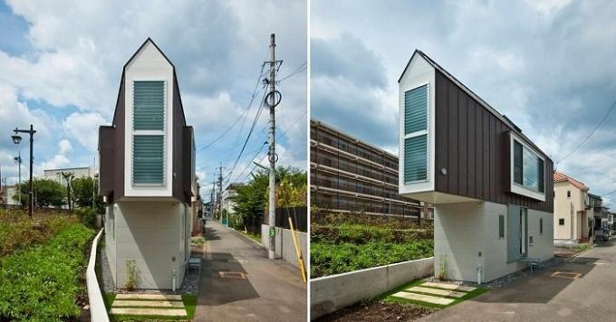 Uska kuća u Japanu