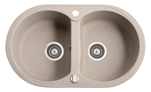 Umivaonik s dvije posude Marmorin DURO - europska kvaliteta i ergonomija