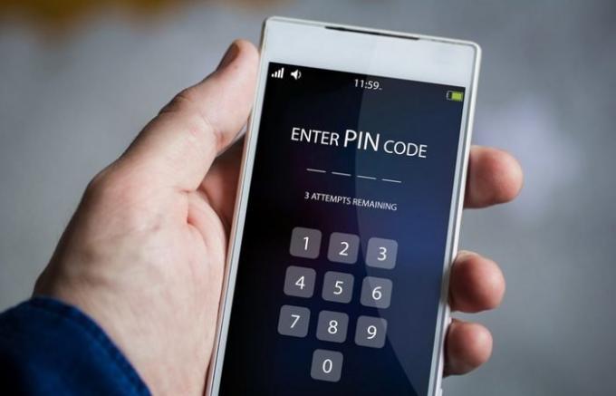 PIN-koda smartphone: opasnost od senzora.