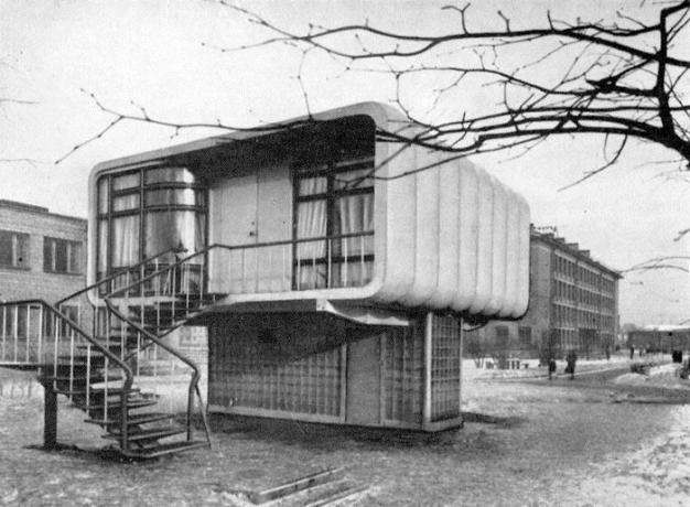 Plastična kuća u Lenjingradu 1961. godine.