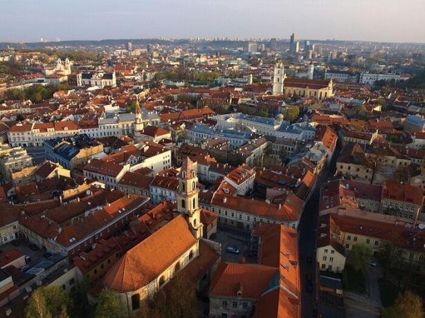 Stari grad Vilnius je snimljen u dječjem filmu "The Adventures of Electronics" (Litva). | Foto: bigpicture.ru. 