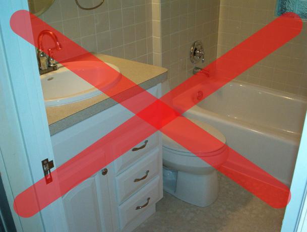 Mala kupaonica: 5 pogrešaka i načina kako to popraviti