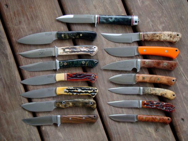 Različiti noževi za različite zadatke.