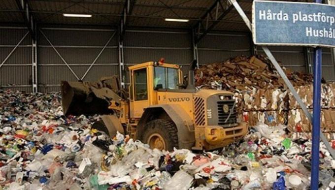U Švedskoj, samo 7% otpada je na odlagališta.