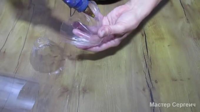 Ekskluzivni vaza izrađena od plastičnih boca
