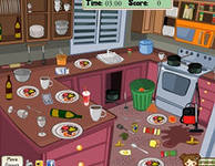 Još iz video igre za djecu "Očistite kuhinju"
